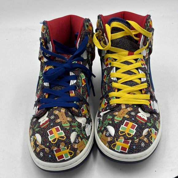 Size 10 - Concepts x Nike SB Dunk Pro 2017 High Ugly Christmas Sweater main image 8